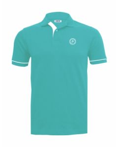 NLIU Crest Polo Mint Blue